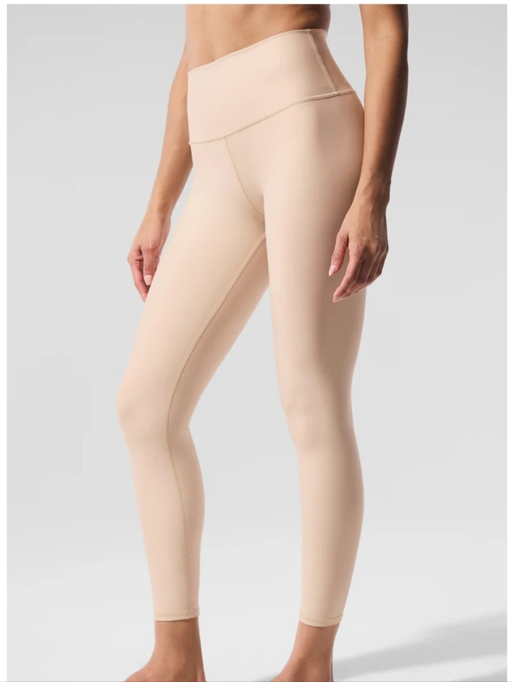 Alo Yoga High-Rise Sculpting Leggings in Nude